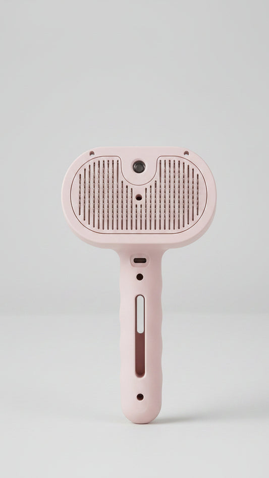 Peine Masajeador con Micro-Vapor para Mascotas